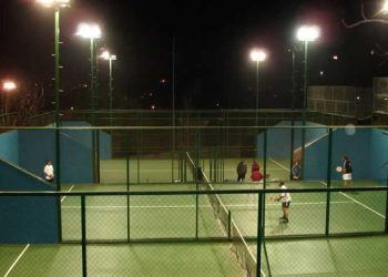 Iluminación led pistas de padel