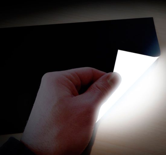 Proyecto para crear luces LED del grosor del papel