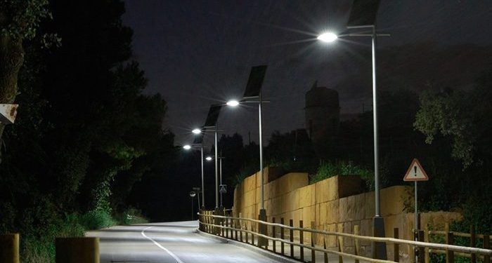 Instalación farolas led