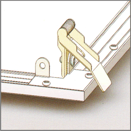 Instalación panel led con clips