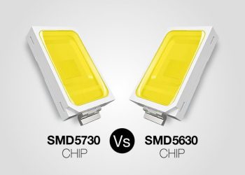 Comparativa chip SMD5730 y SMD5630