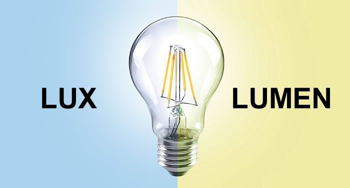 Diferencia entre Lumen y lux