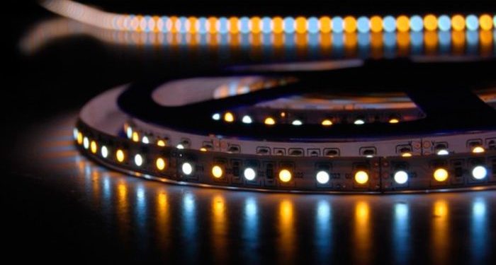 tira led blanco dual