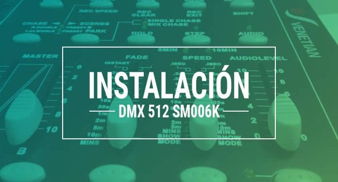 instalacion dmx