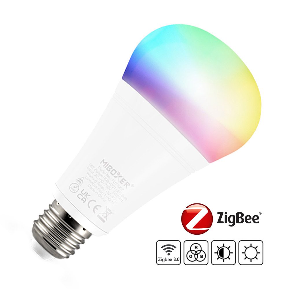 Bombilla LED E27 con protocolo Zigbee