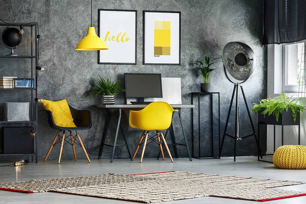 color despacho de diseño en casa