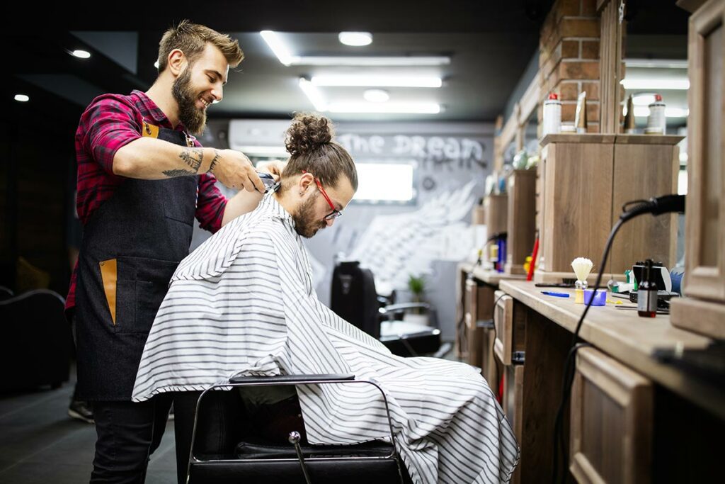 espacios de belleza: barberías