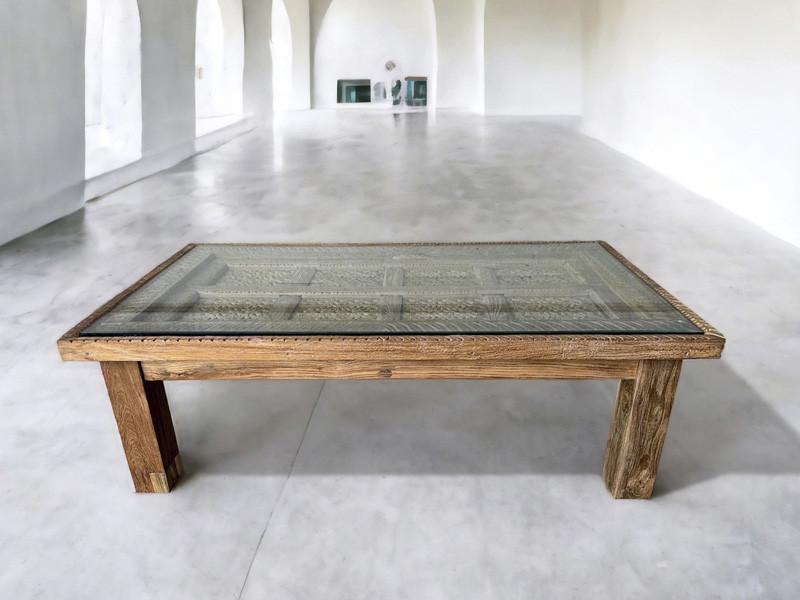 mesa de centro madera