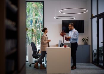 iluminacion de espacios comerciales